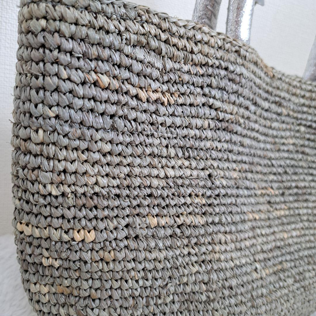 未使用　A point etc　アポワン ウテセ かごバッグ　トート　ラウィア