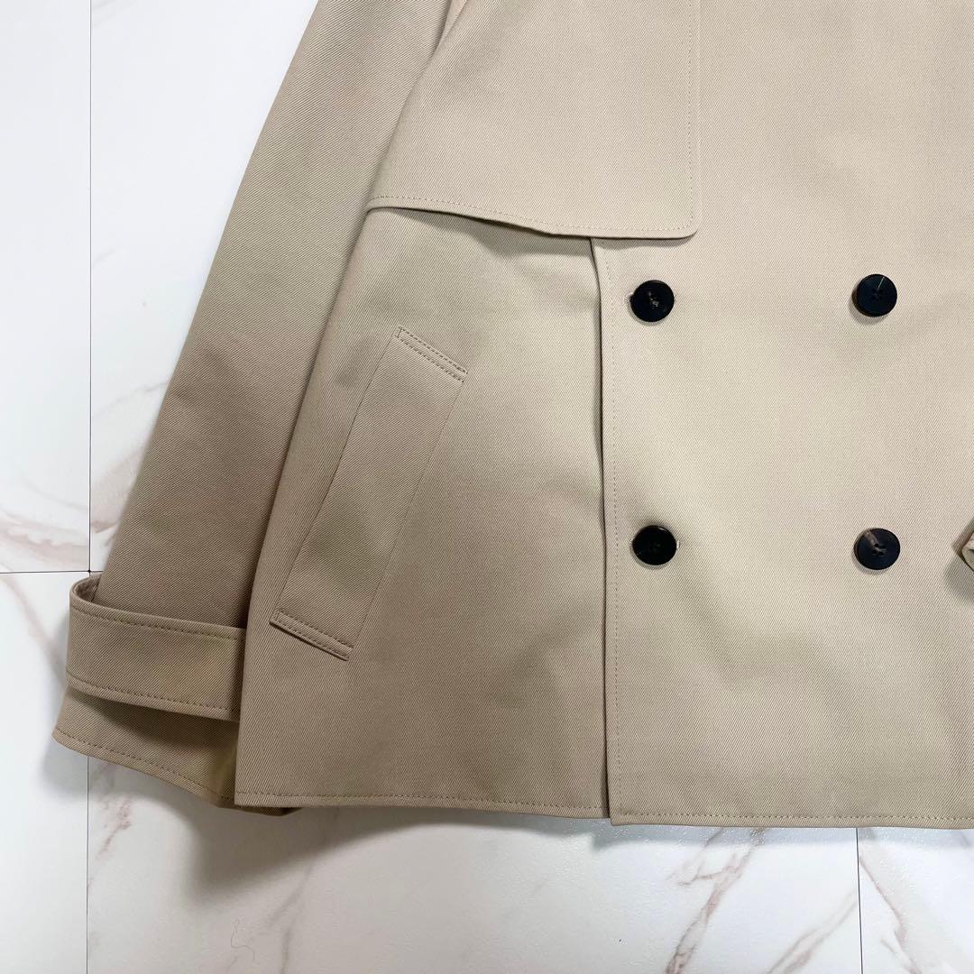 近年✨GALERIE VIE コットンウールギャバジン ショートトレンチコート