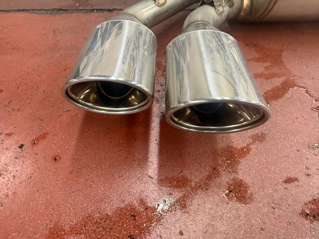 80ハリアー　MXUA80 ガソリンモデル　ガナドールマフラー　4本出し