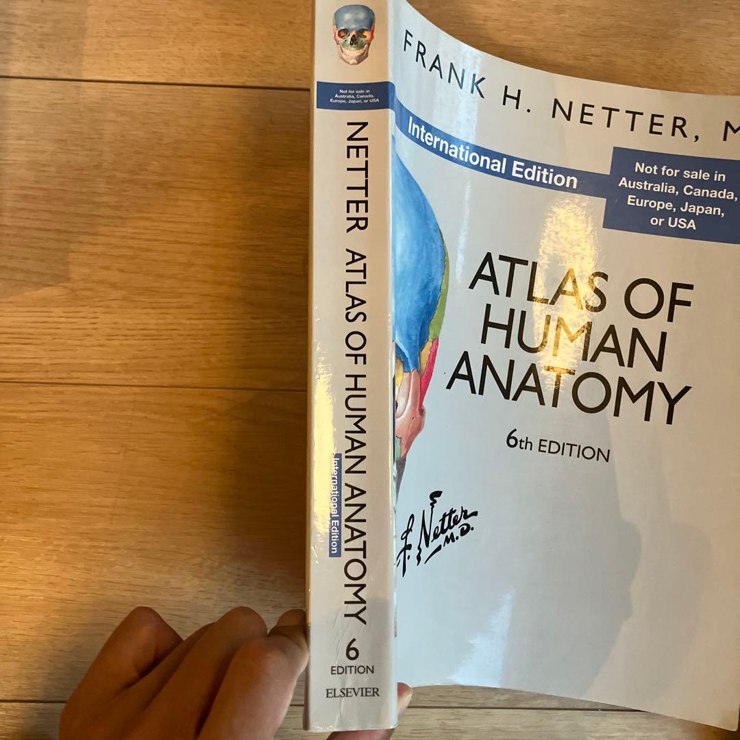 健康・医学 ATLAS OF HUMAN ANATOMY 6th EDITION