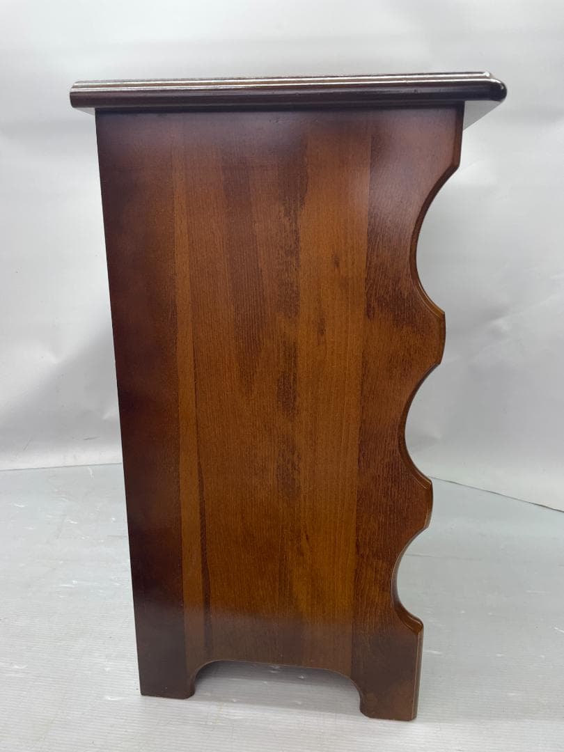 r*s様 karimoku ダークブラウン シェルフ 3段　09c80