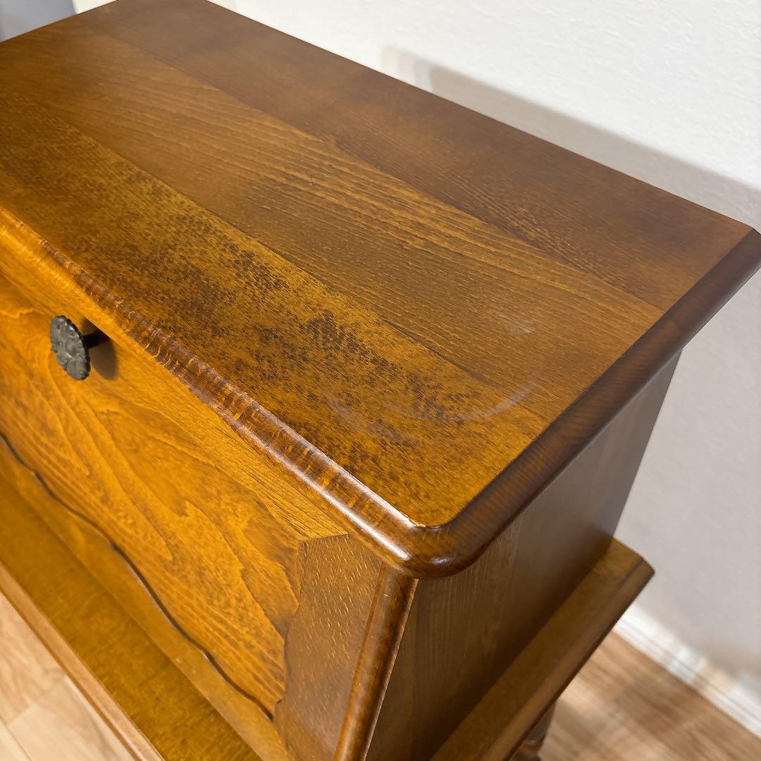 ✨美品✨ カリモク コロニアル ライティングビューロー デスク アンティーク