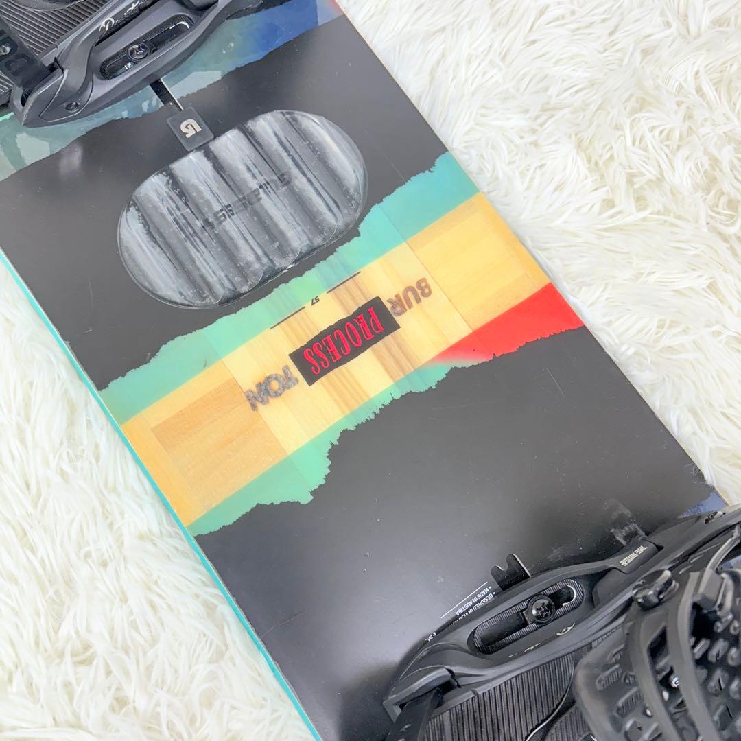 BURTON スノーボード 157cm ビンディング カバー付き マラビータ