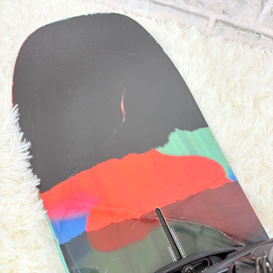 BURTON スノーボード 157cm ビンディング カバー付き マラビータ