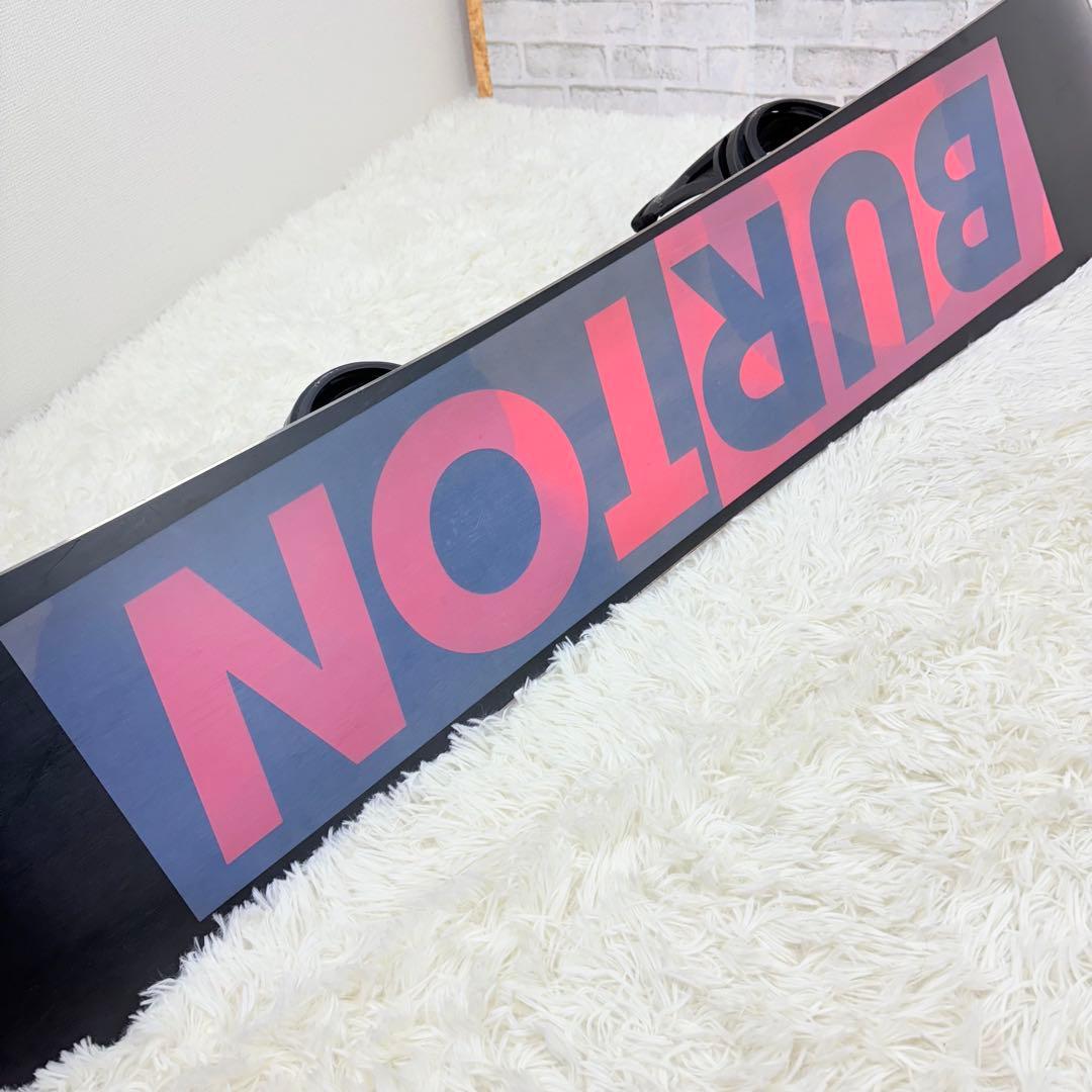 BURTON スノーボード 157cm ビンディング カバー付き マラビータ