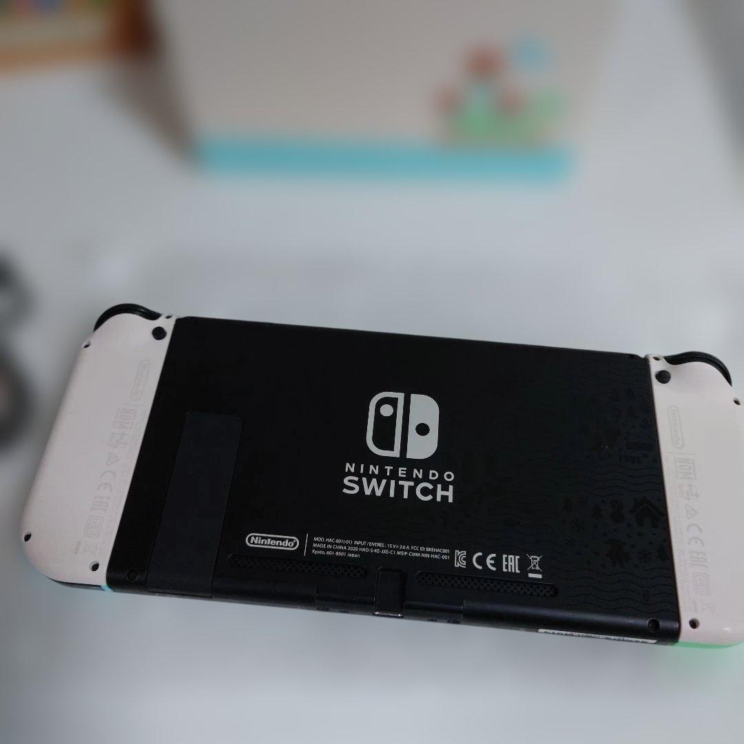 どうぶつの森　Nintendo Switch 本体　コントローラー付