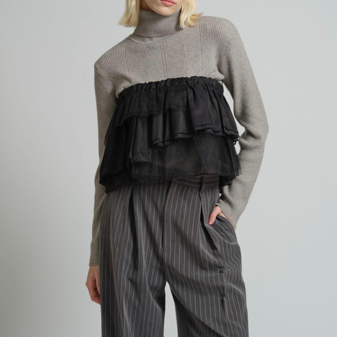 ゆに。様　ウィルフリー　willfully サスペンダーベアトップス