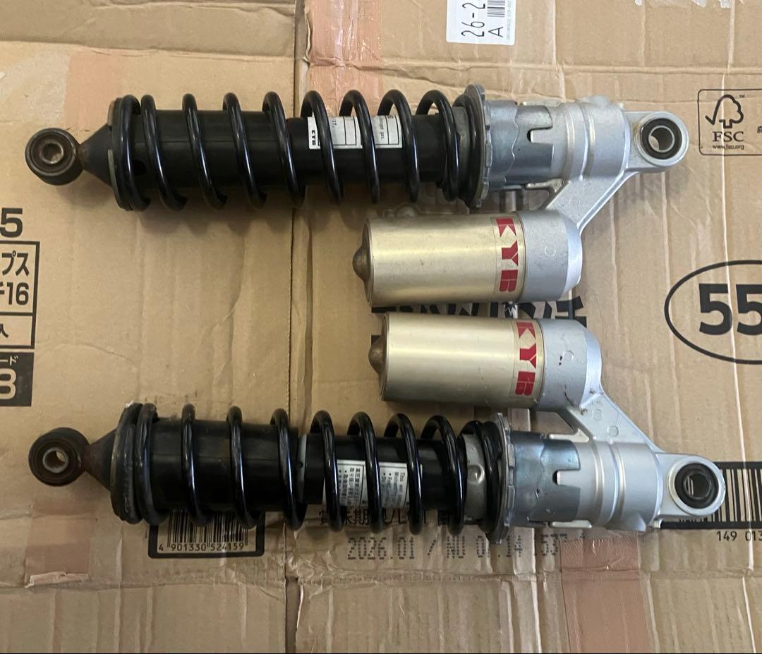 ZRX400 後期 純正サスペンション　リアサス KYB カヤバ