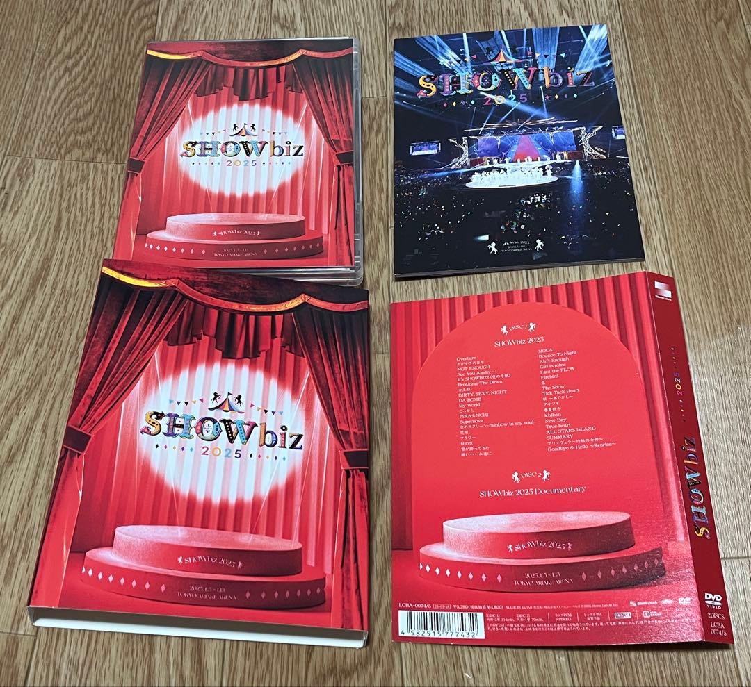 DVD 2枚組 SHOWbiz 2025 ジャニーズ LIVE