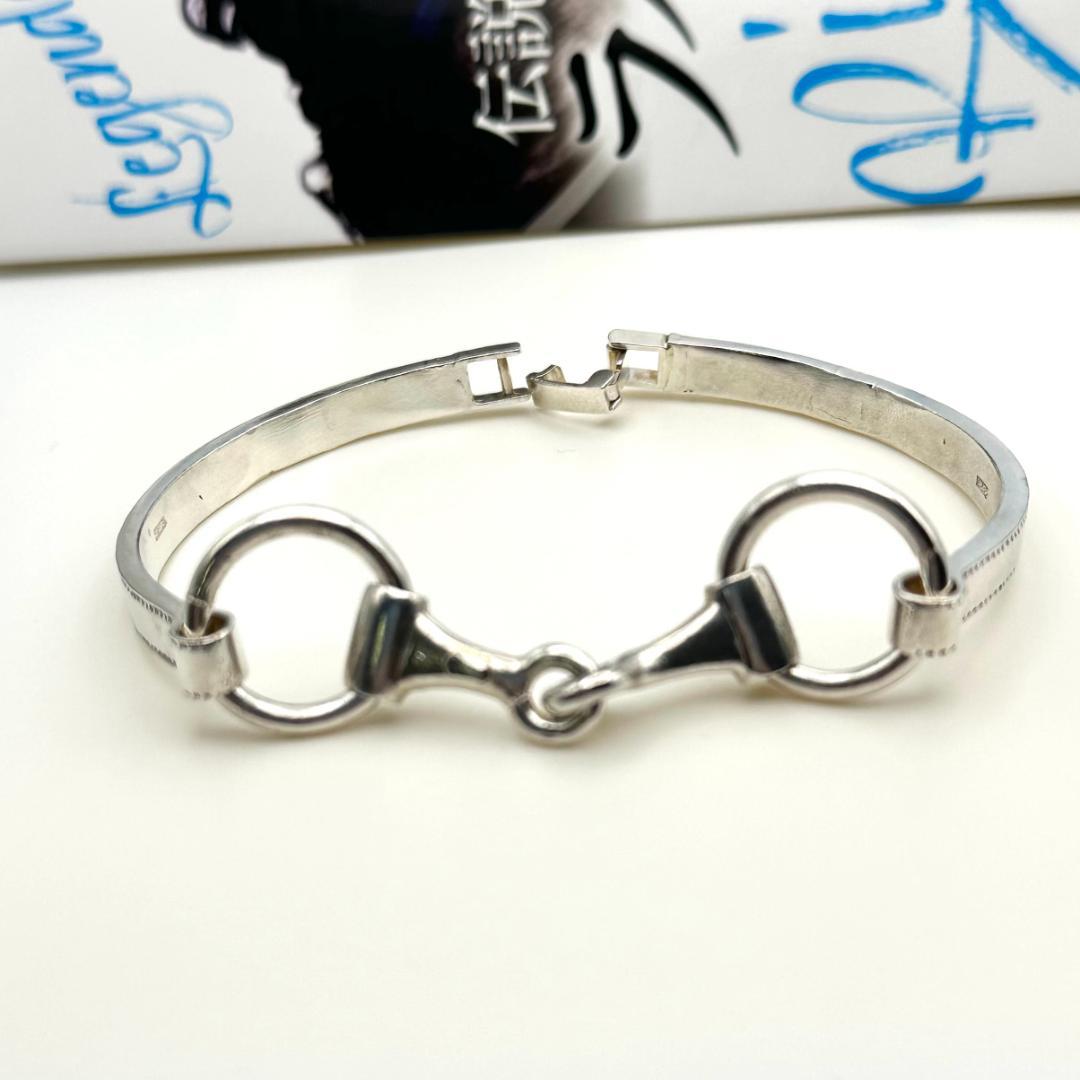 【馬愛】ホースビットモチーフバングル｜馬具モチーフ