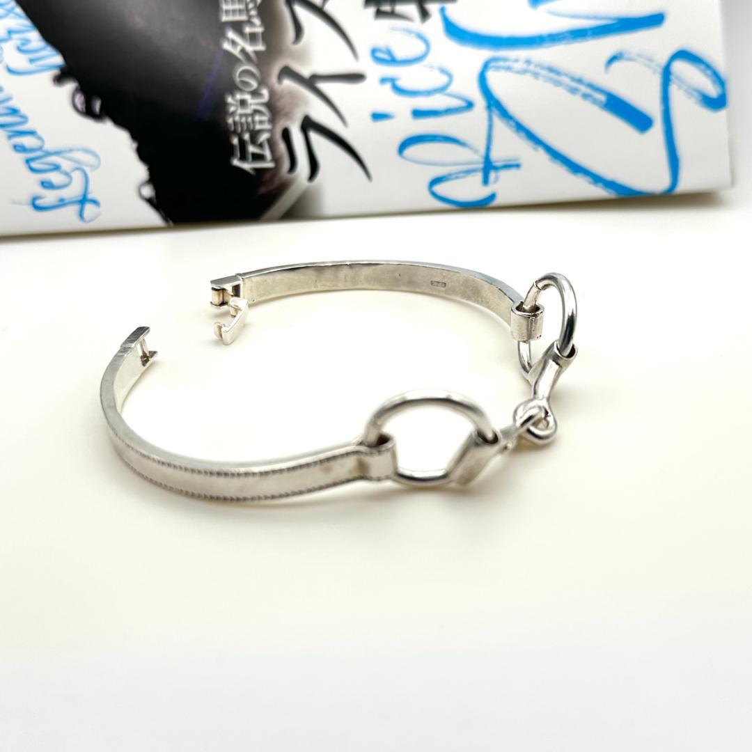 【馬愛】ホースビットモチーフバングル｜馬具モチーフ