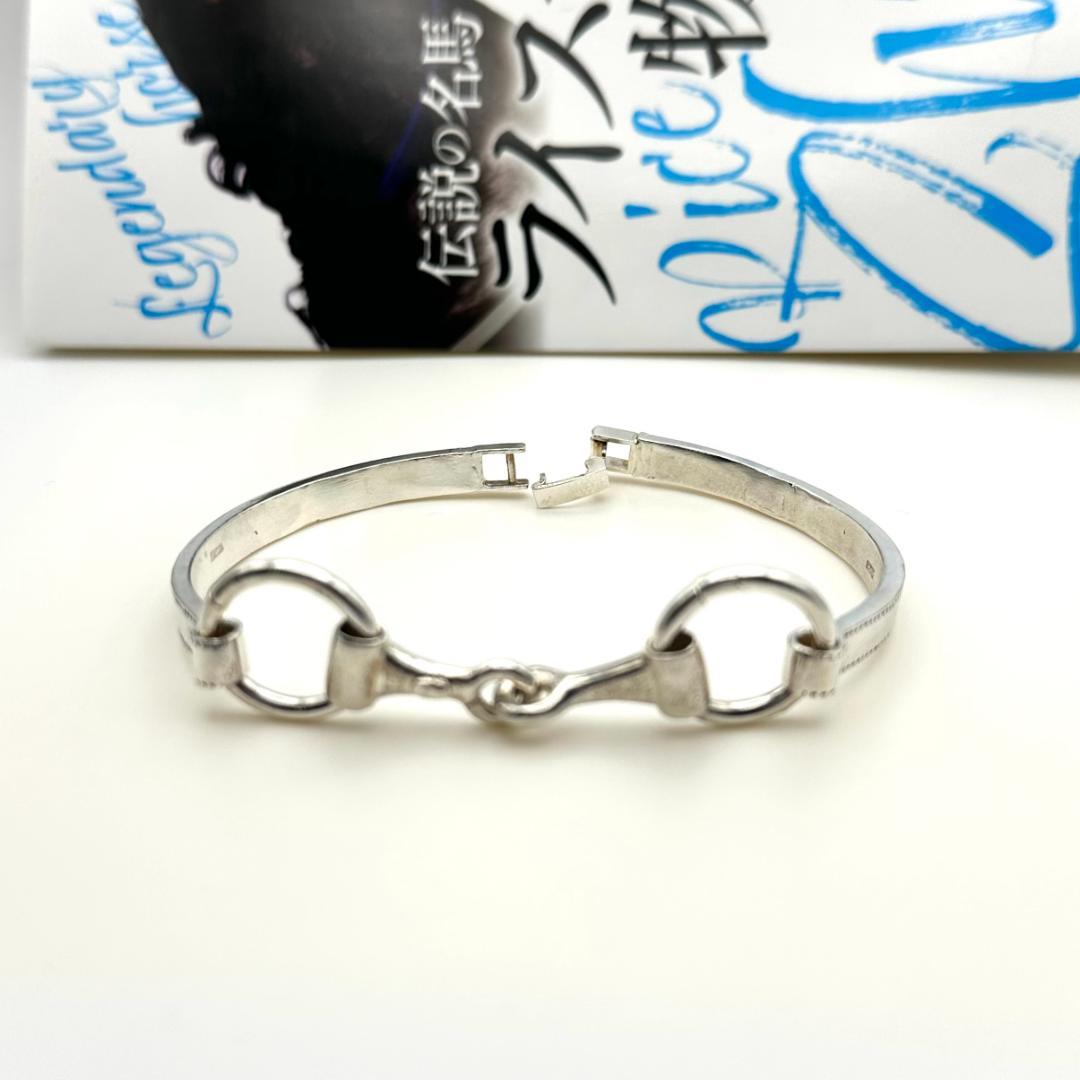 【馬愛】ホースビットモチーフバングル｜馬具モチーフ