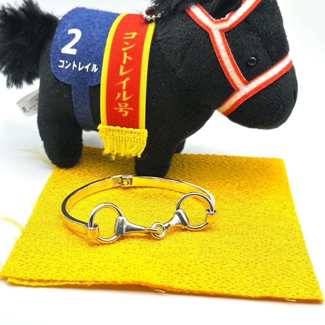 【馬愛】ホースビットモチーフバングル｜馬具モチーフ