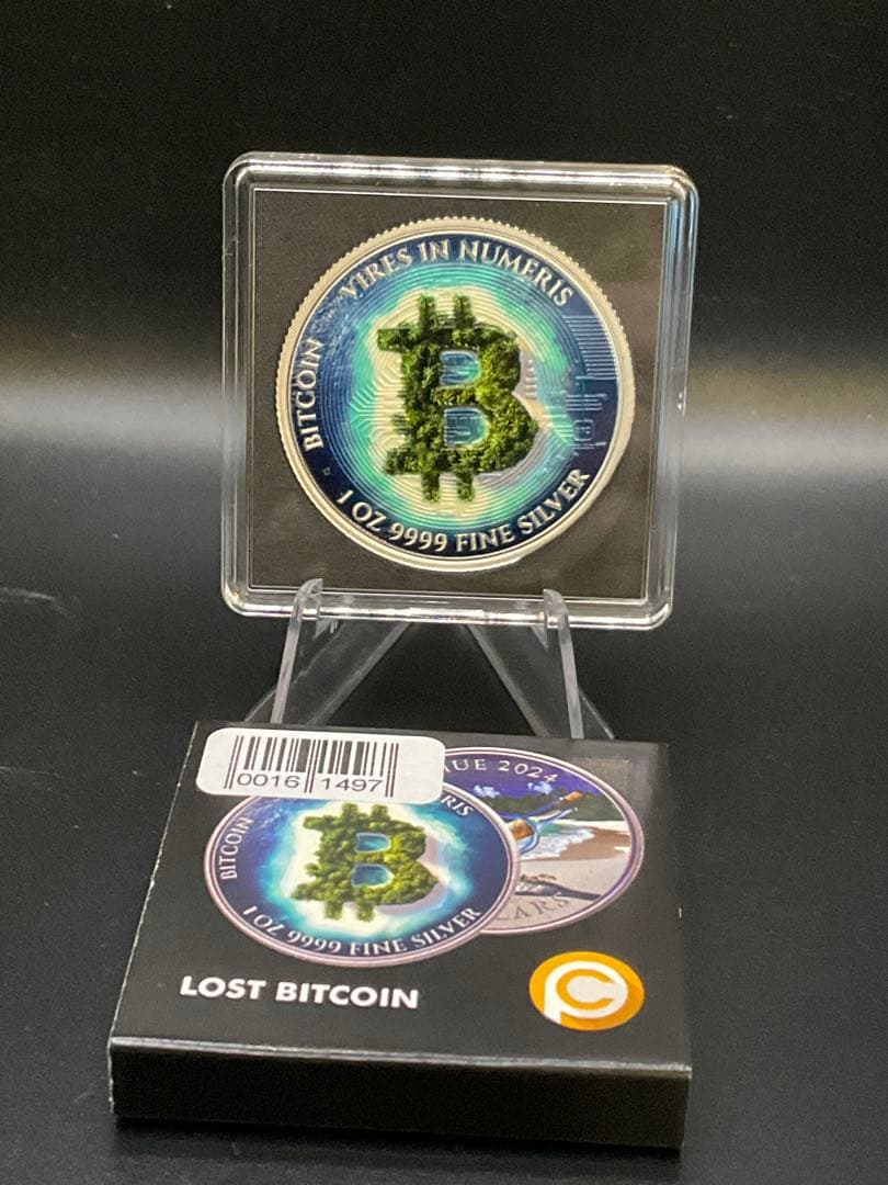 ビット 仮想通貨 1オンス銀貨 LOST