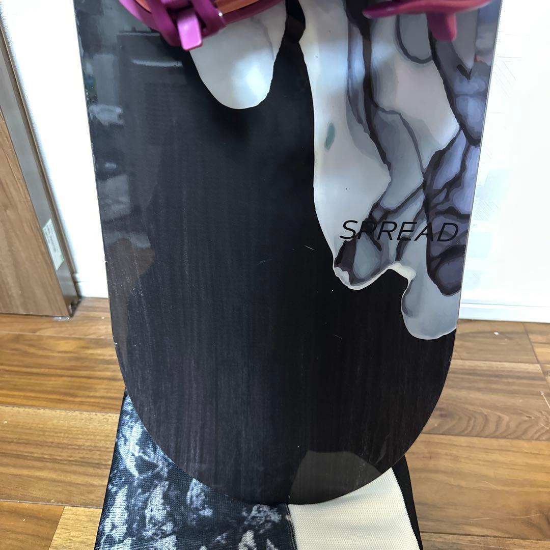 22/23 SPREAD LTV/CV ビンディング付き　143cm