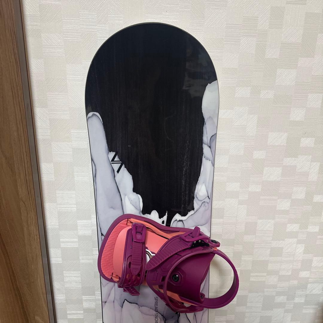 22/23 SPREAD LTV/CV ビンディング付き　143cm