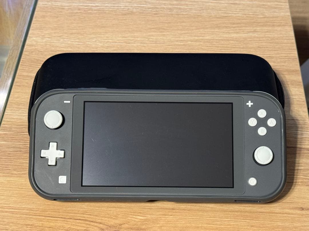 【良品】Nintendo Switch Lite グレー ケース付き