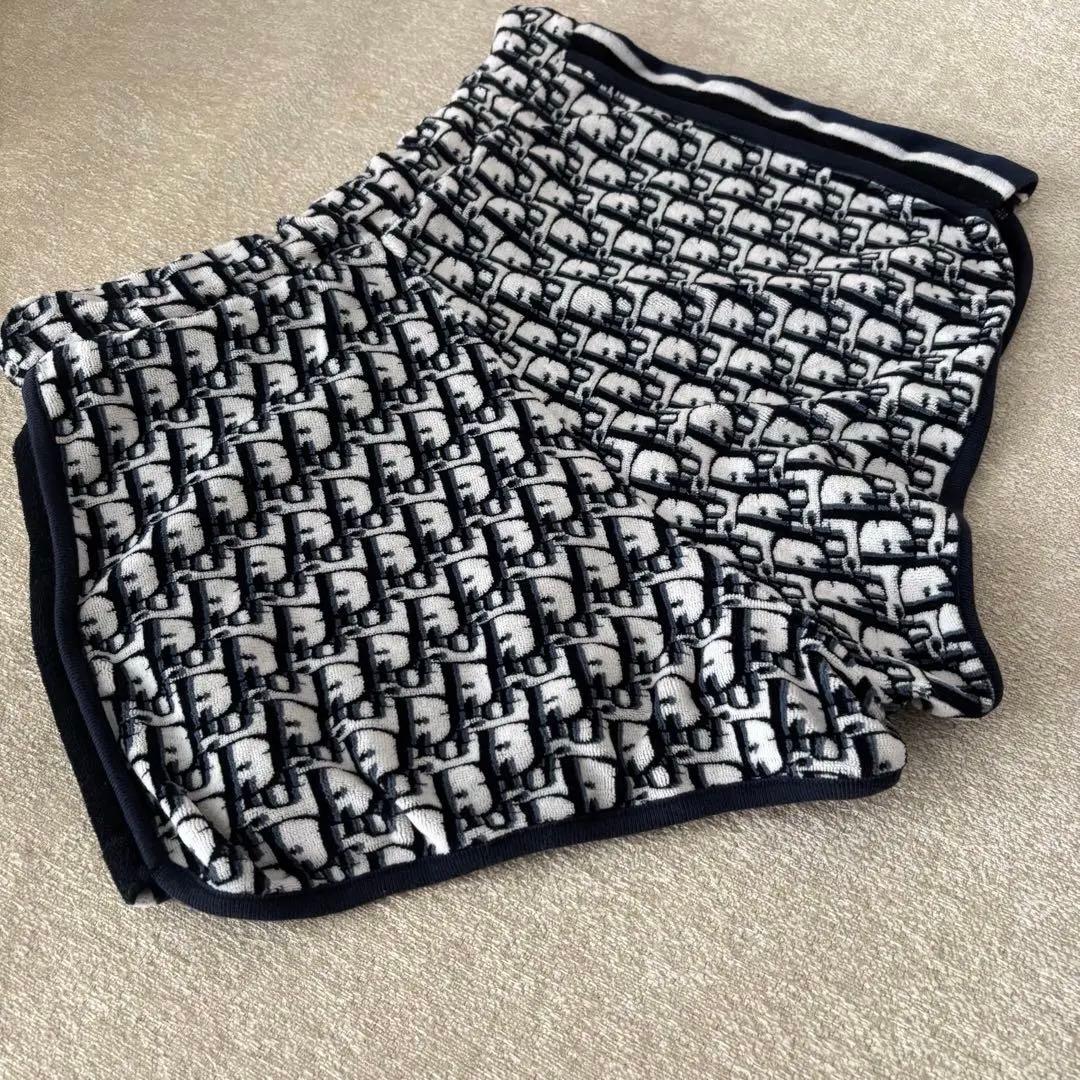 Dior ディオール　 パイル素材　オブリーク柄　ショーツ