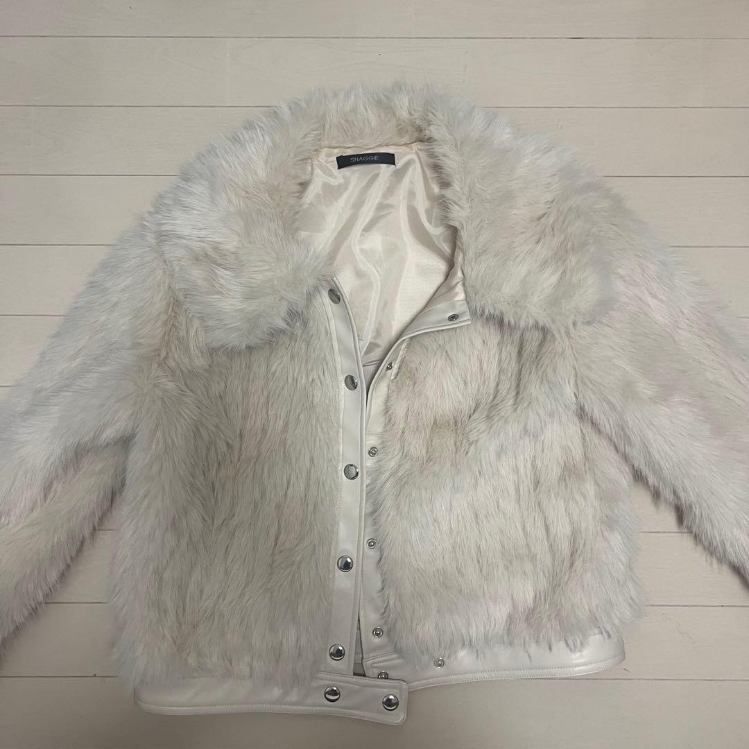 SHAGGIE ファーブルゾンジャケット/ファーコート