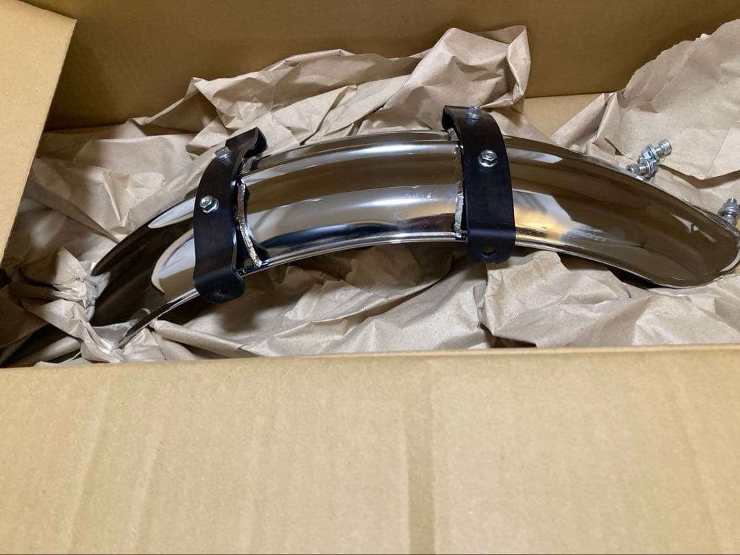 SR400/500 motor rock ショートリブフェンダー