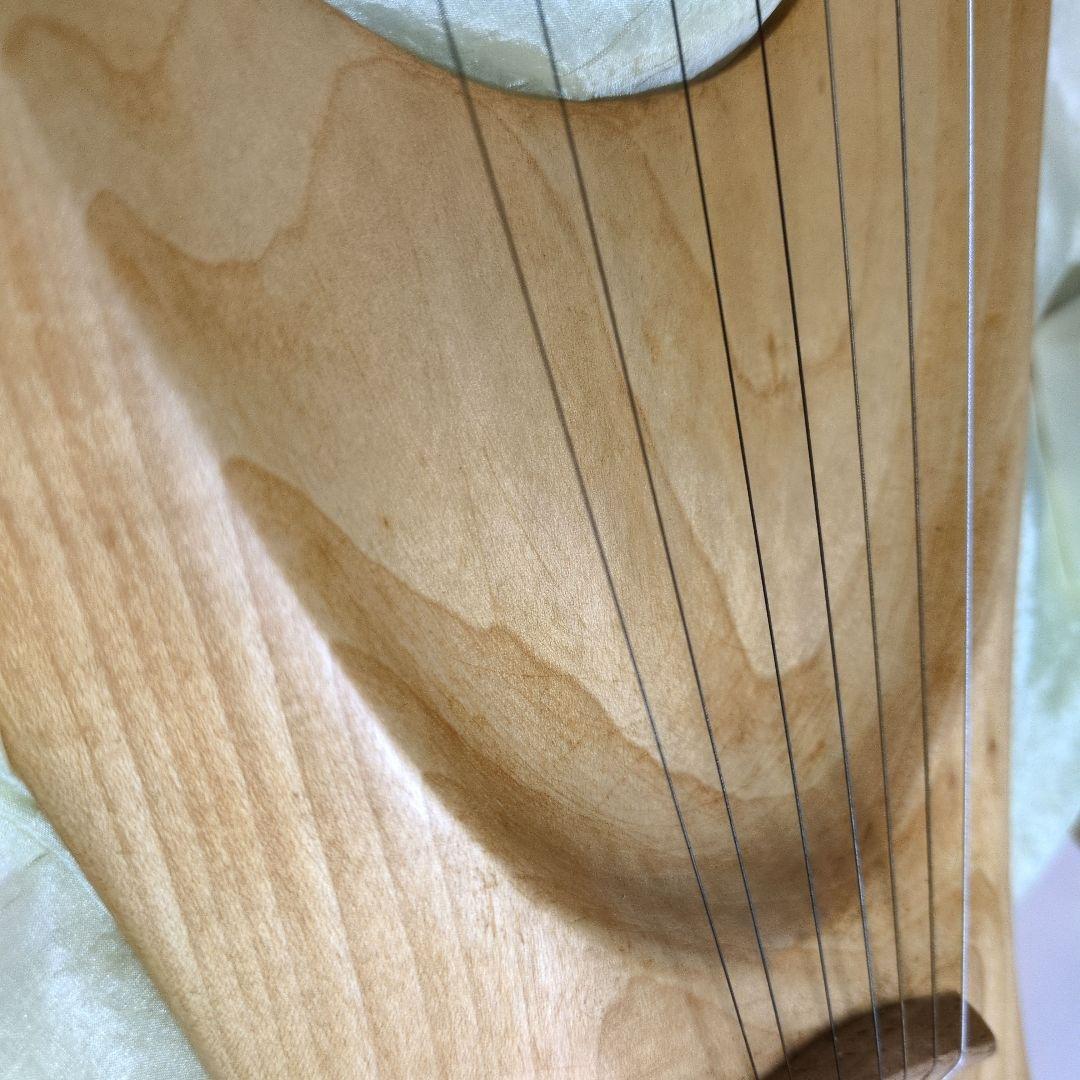 キンダーハープ　初心者用４点セットハンドメイド
