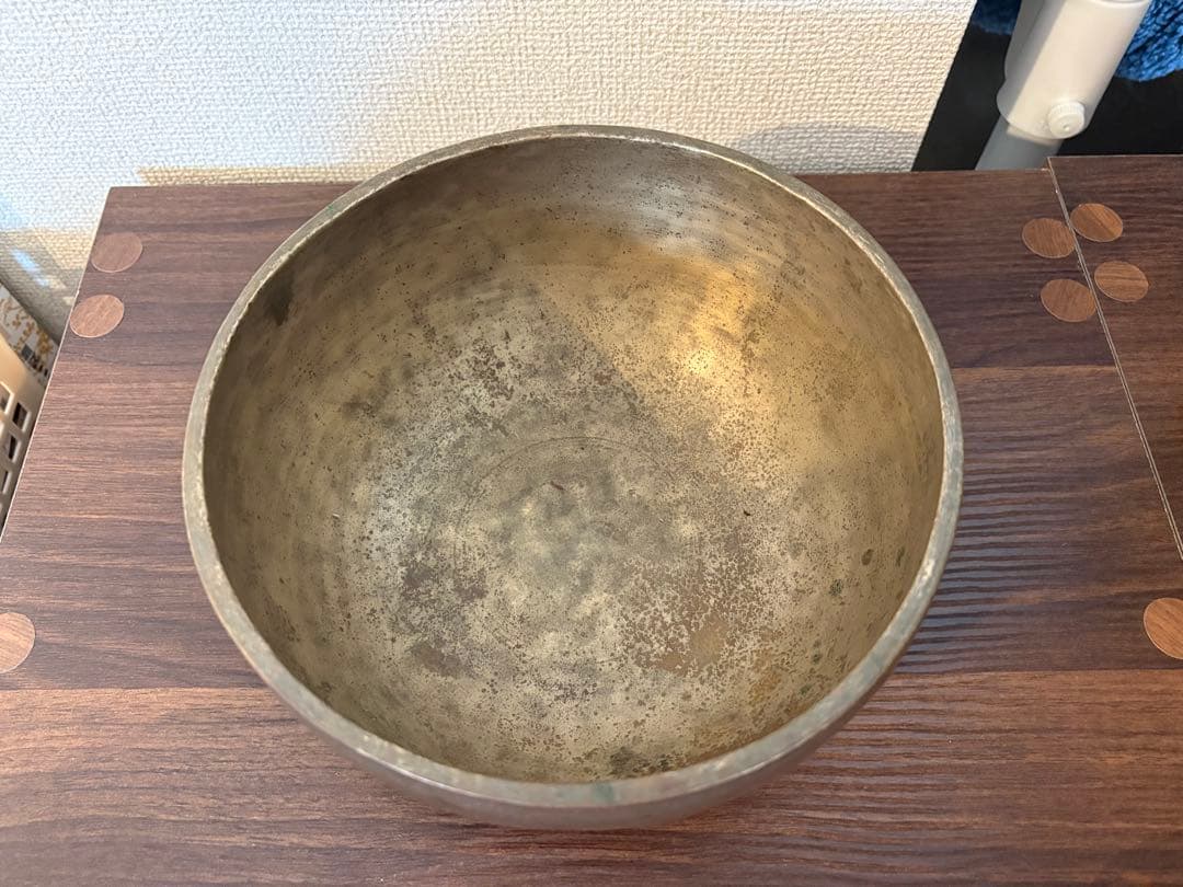 シンギングボウル　オールドボウル　アンティークボウル　ドルジェセット　ネパール