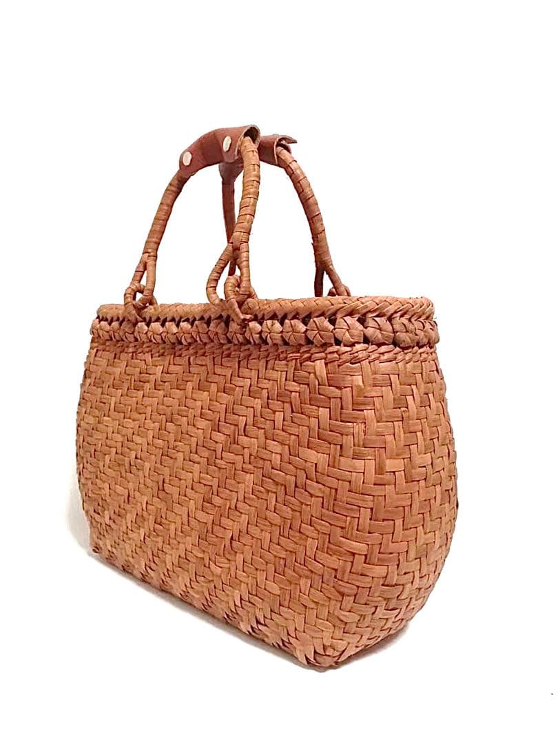 山葡萄バッグ（楕円一段花結び）