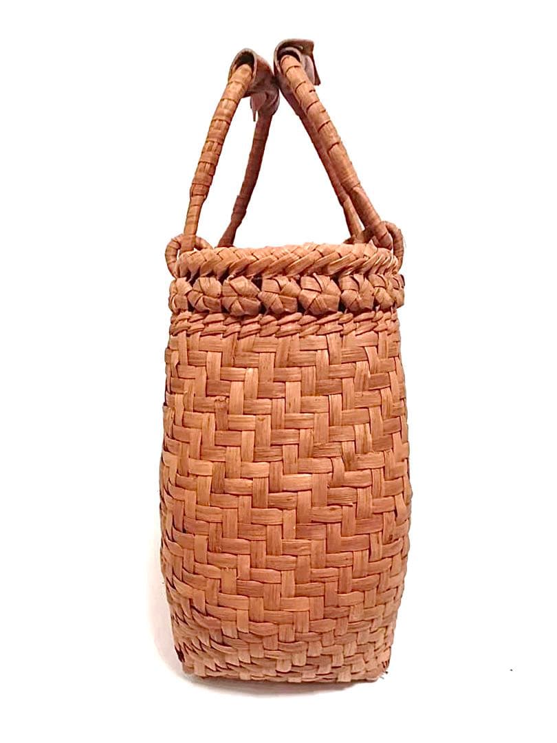 山葡萄バッグ（楕円一段花結び）