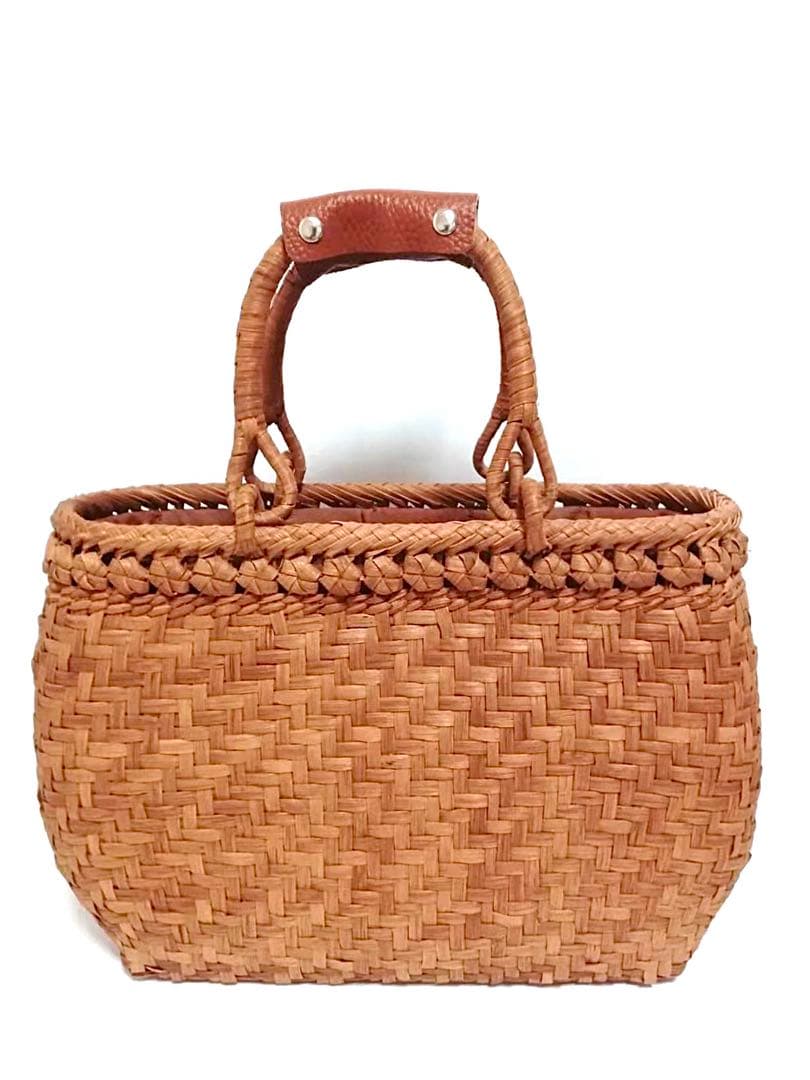 山葡萄バッグ（楕円一段花結び）