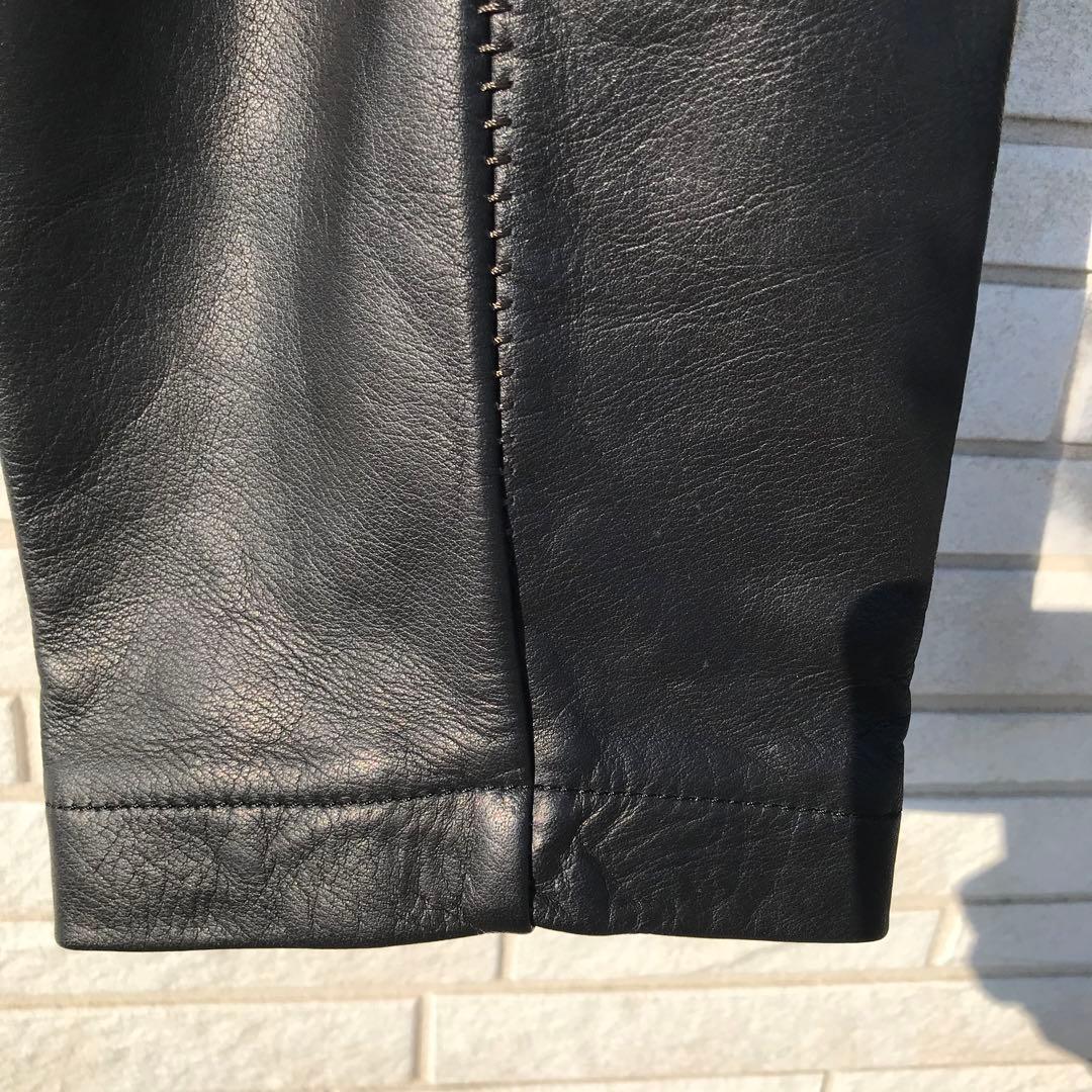 リップヴァンウィンクル　レザーパンツ　M　牛革　rw-412