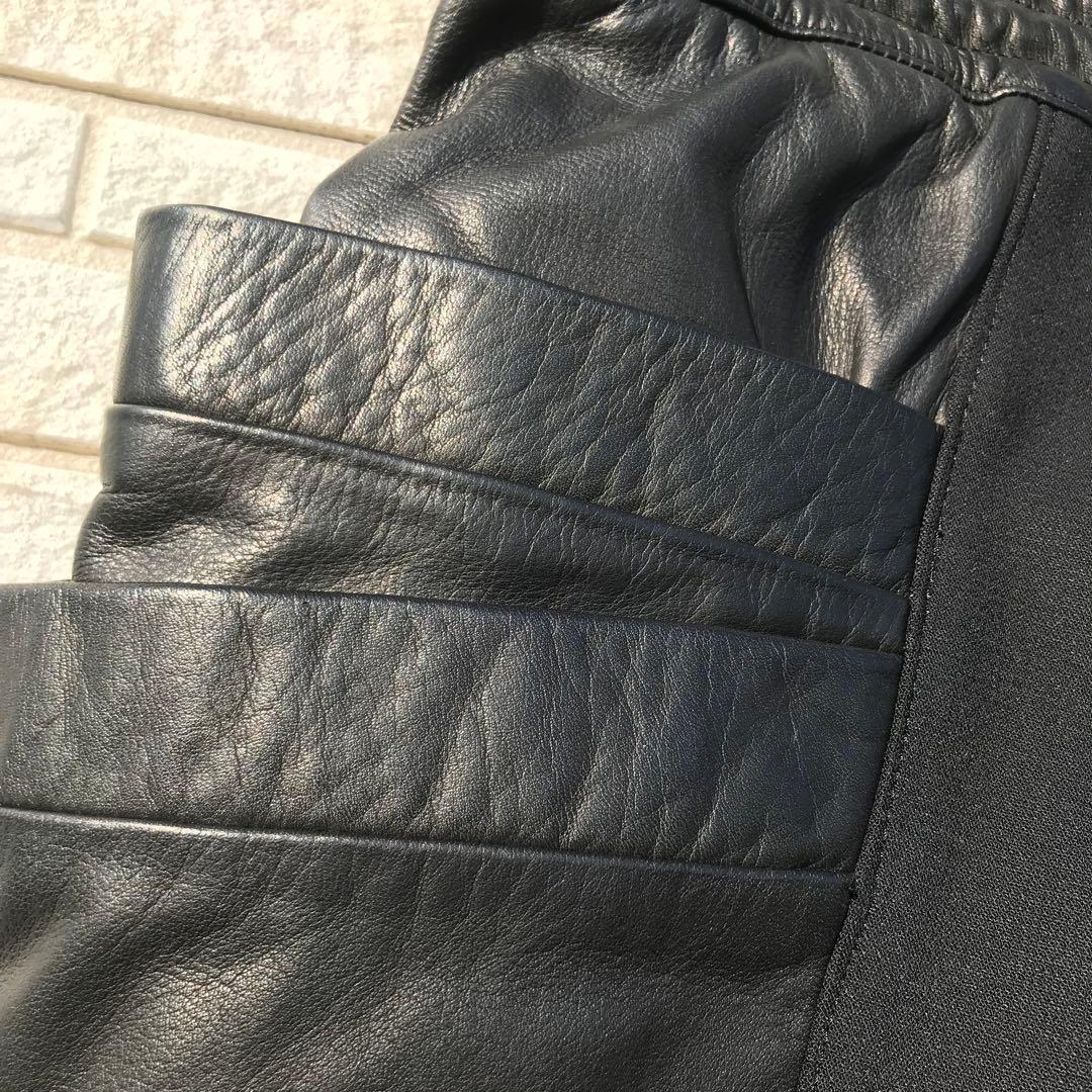 リップヴァンウィンクル　レザーパンツ　M　牛革　rw-412