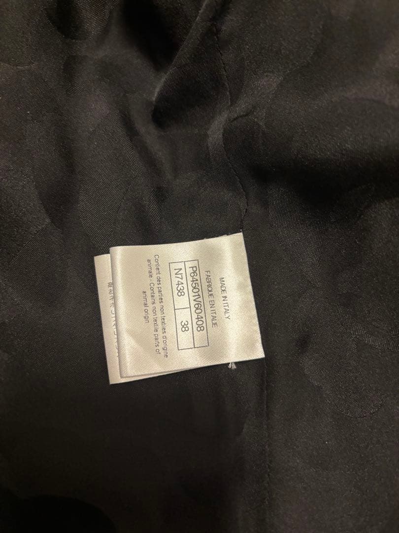 CHANEL ロングコート ツィード　ぴこりんです。