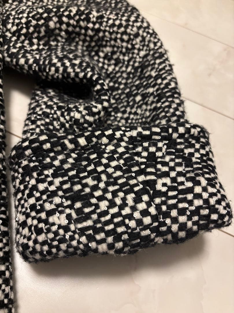CHANEL ロングコート ツィード　ぴこりんです。