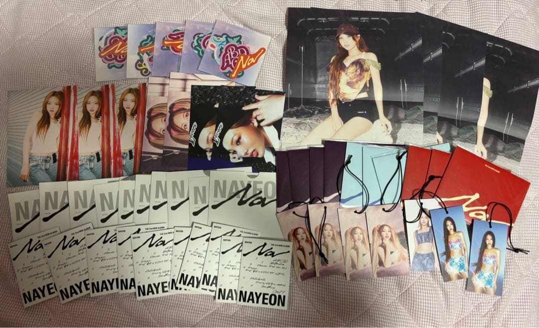 NA nayeon アルバム　トレカ　封入　ポスター