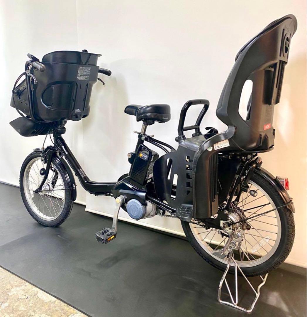 1年保証 送料無料　新型　パナソニック　ギュットミニ　黒色　電動アシスト自転車