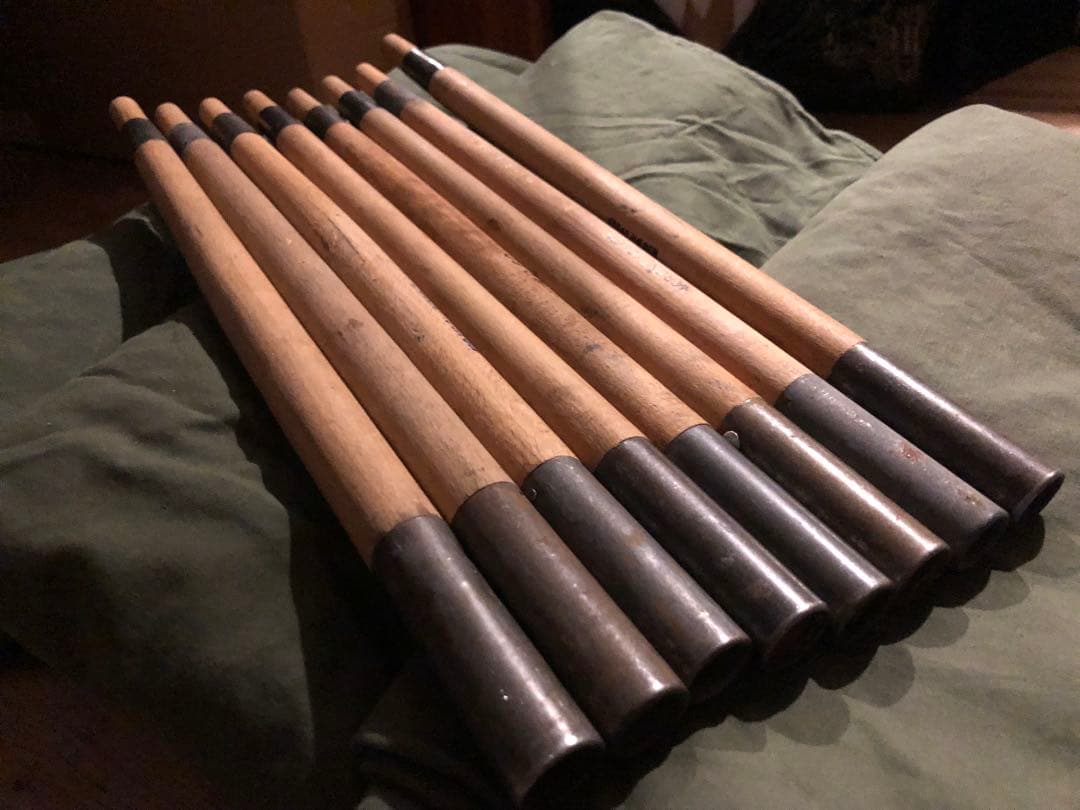 【軍幕屋】希少★ノルウェー軍テント★ボタンロスなし美品★4枚組★ポール8本付