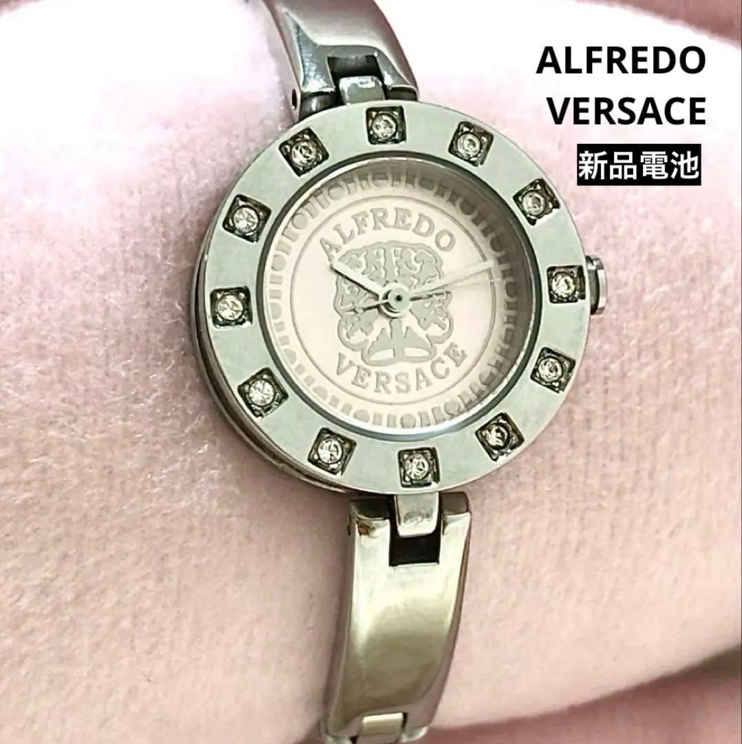 ☆ 【新品電池】ALFREDO VERSACE 腕時計 ヴェルサーチ