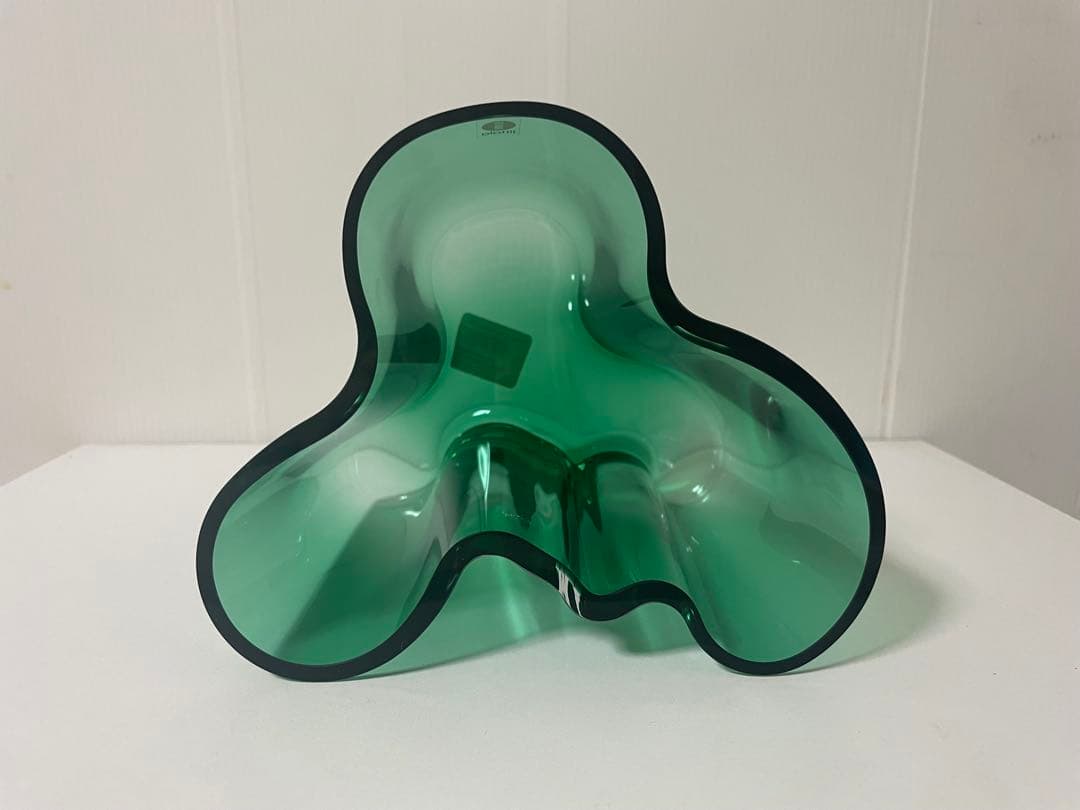 イッタラアアルトベース120mmエメラルド廃盤色aalto