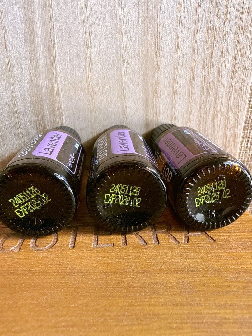 【値下げしました】doTERRA ラベンダー 15ml ×3本　新品未開封