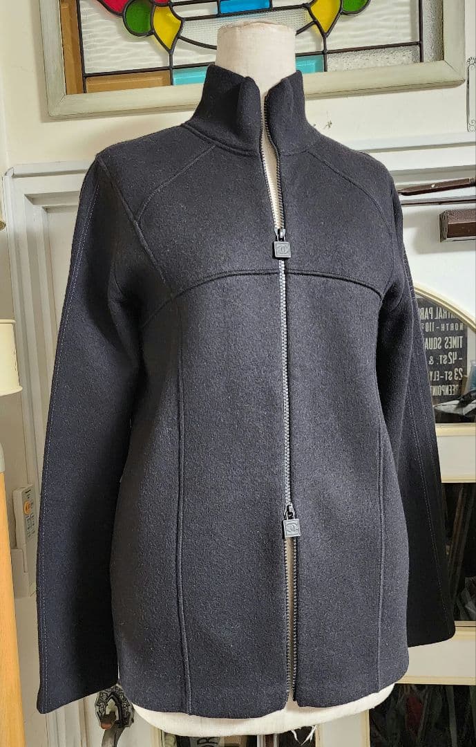 美品　CHANEL　シャネル　スポーツ　Ｗジップ　ジャケット　ブルゾン　44