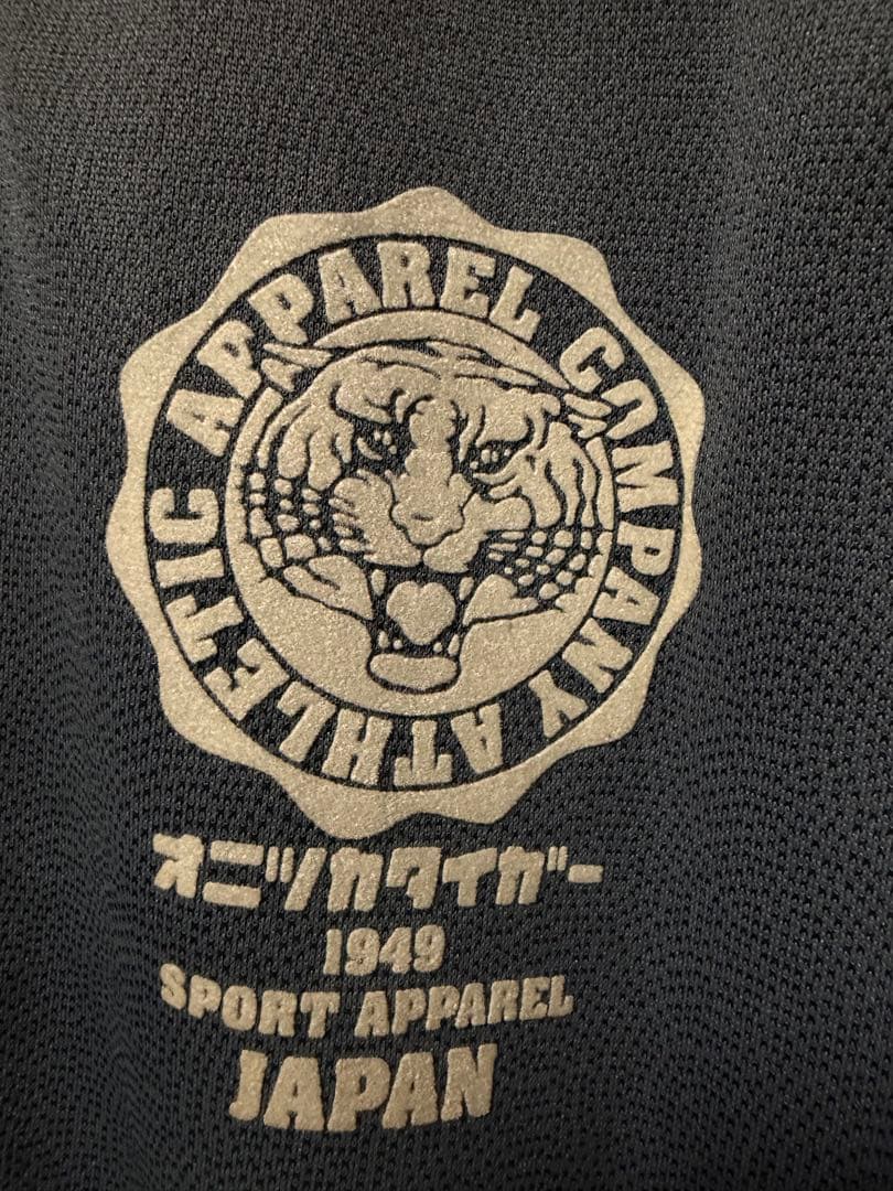 廃盤　未使品級オニツカタイガー トラックジャケット　ジャージ見返りタイガー刺繍