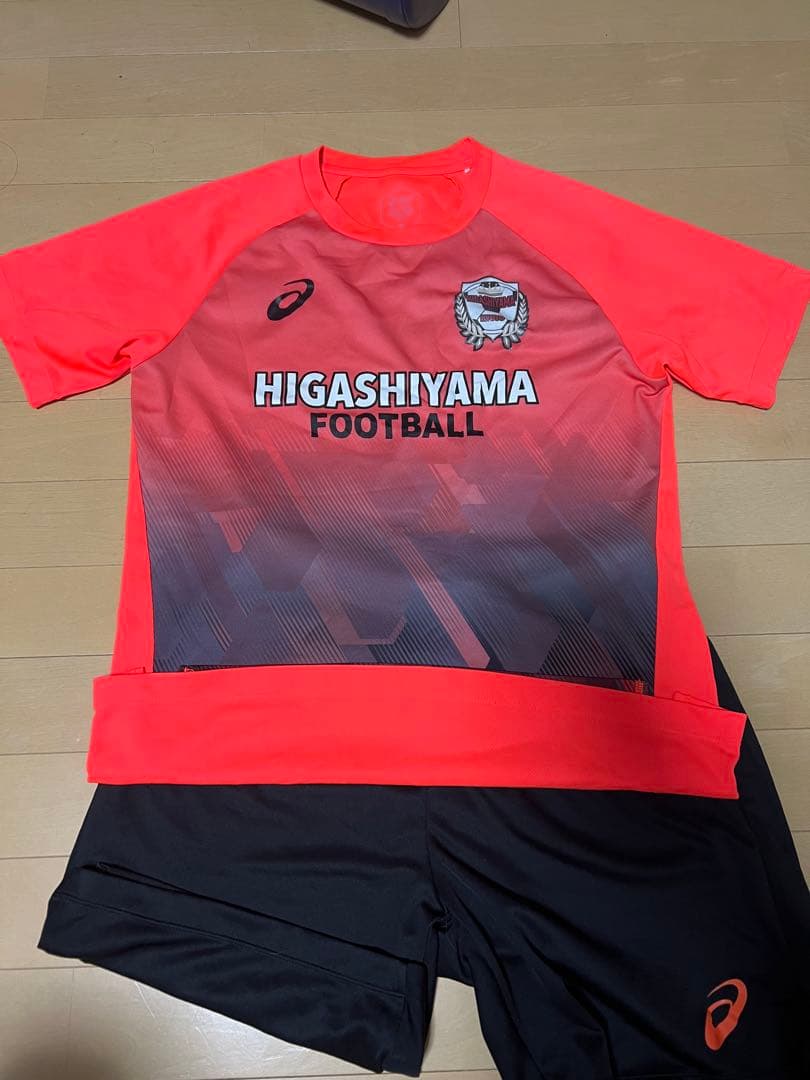 東山高校サッカー部　上下シャツセット　Lサイズ