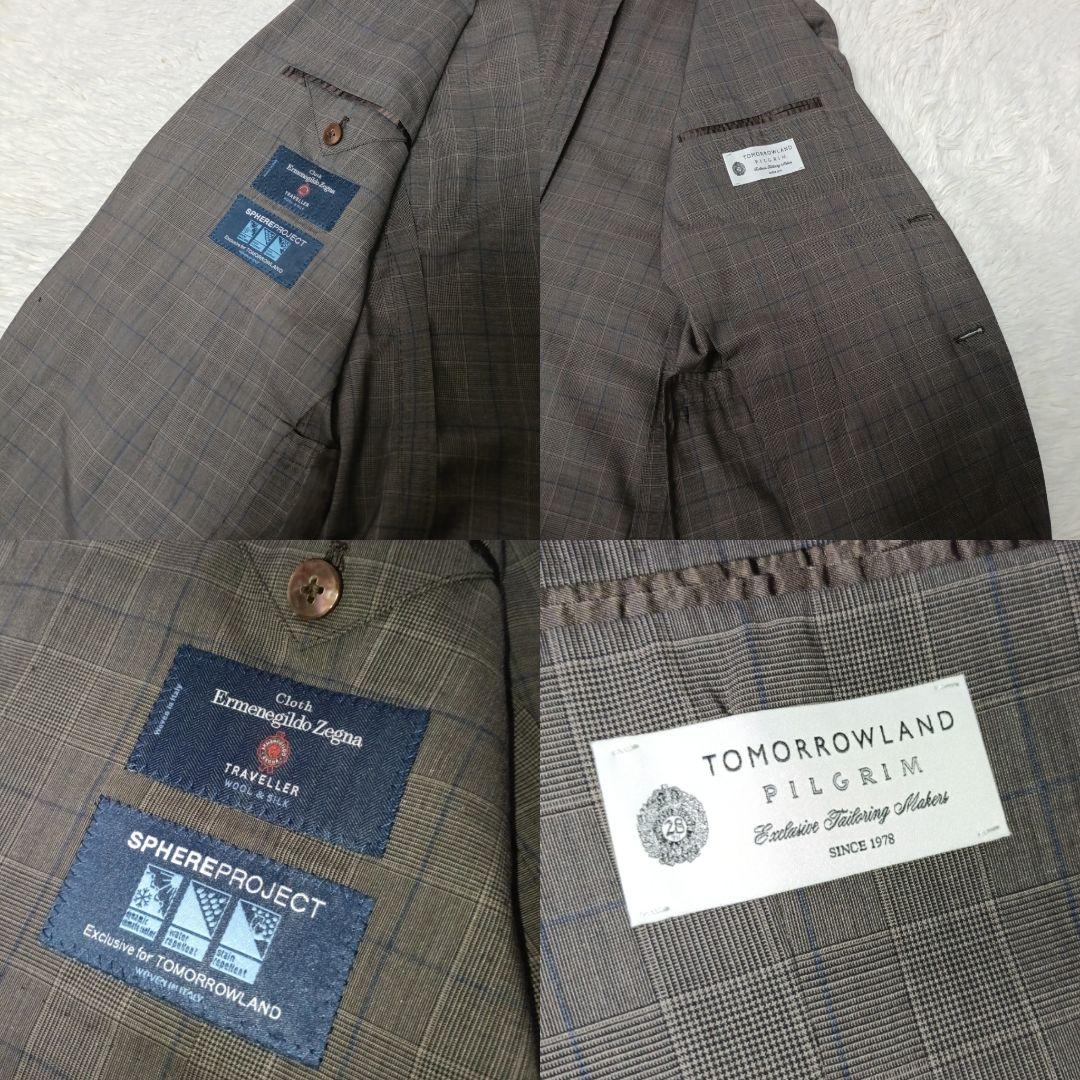 TOMORROWLAND PILGRIM×Zegna シルク混セットアップスーツ