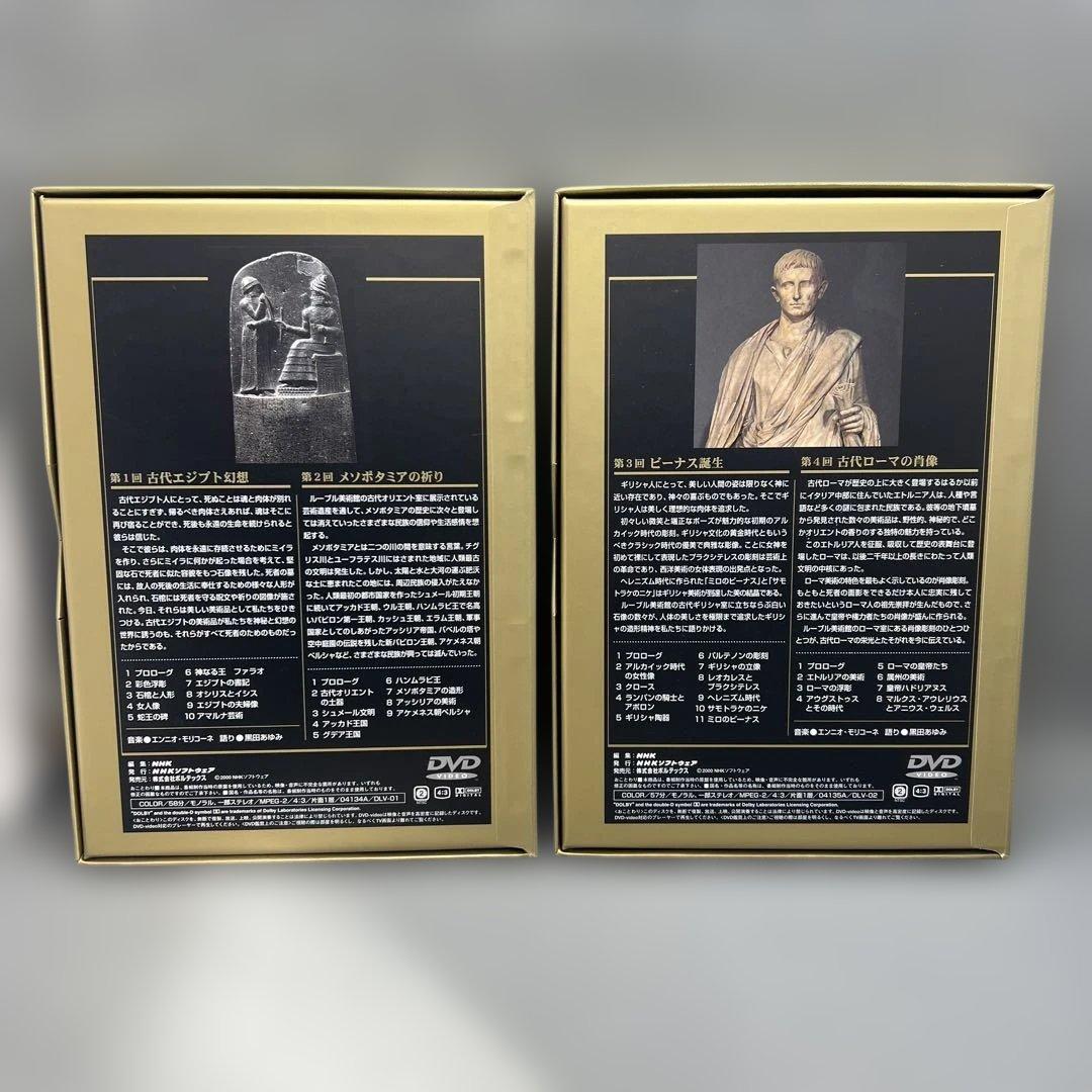 NHK 日仏共同制作 ルーブル 美の回廊 DVD 全5巻セット