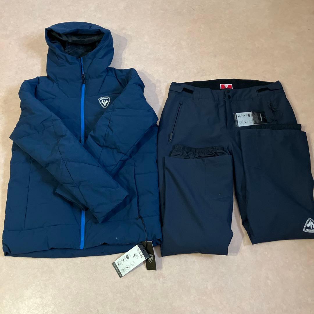 ROSSIGNOL スキーウェア ジャケット・パンツセット ネイビー