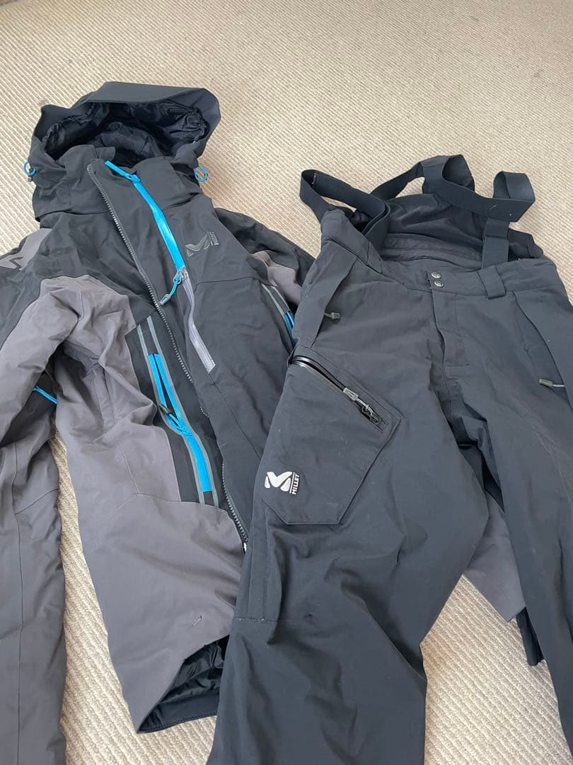 MILLET AIR BOOSTER スキーウェア ブラック サイズL