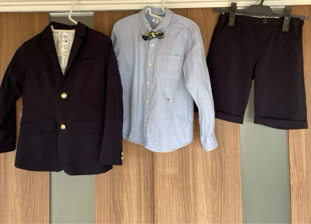 【美品】ビーミングバイビームス　フォーマル スーツセット　男の子　130