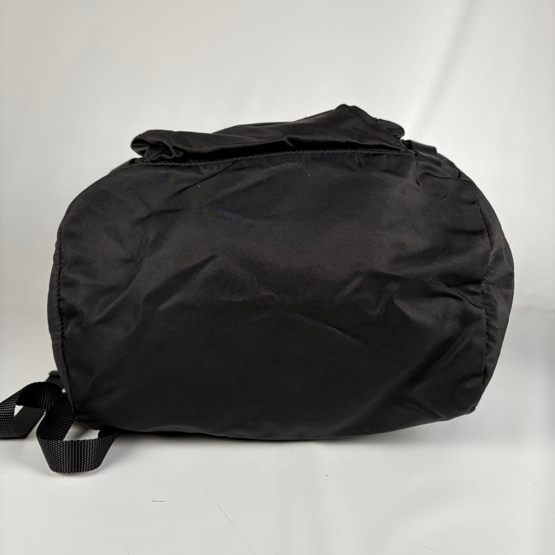 PRADA プラダ V135 三角ロゴ　リュック バックパック 黒　大容量