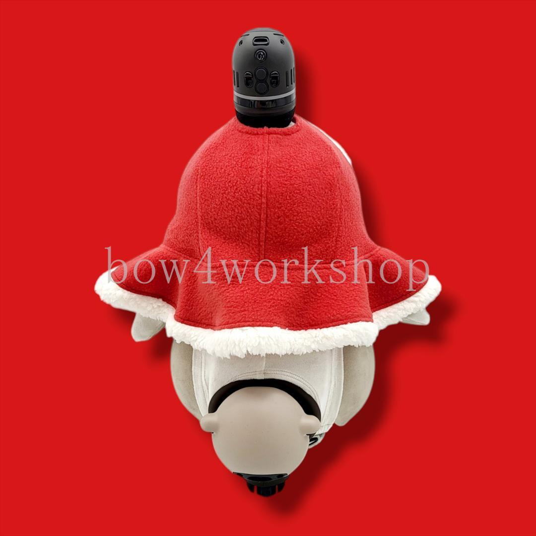 ラボット LOVOT ラボットの服ハンドメイドクリスマスポンチョ＆お髭2着セット