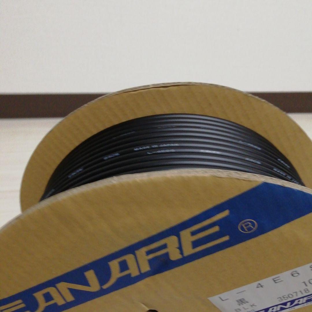 CANARE L-4E6S 黒 100m オーディオケーブル